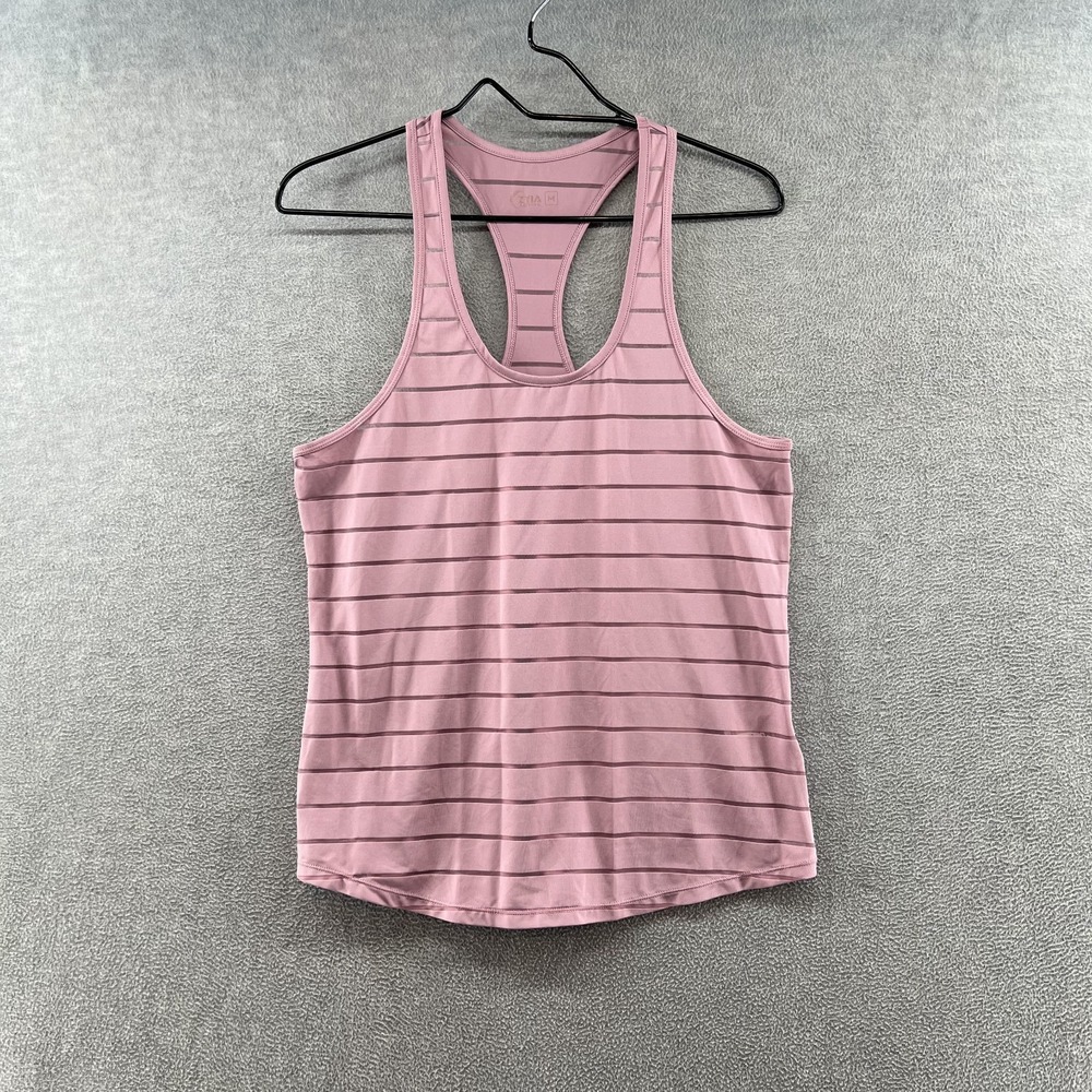 ZYIA ACTIVE Top Womens Size Small Copper Fitted Racerback Sleeveless